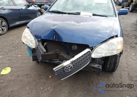 2006 Toyota Corolla Le из США, поврежденный, VIN 2T1BR30E66C586200